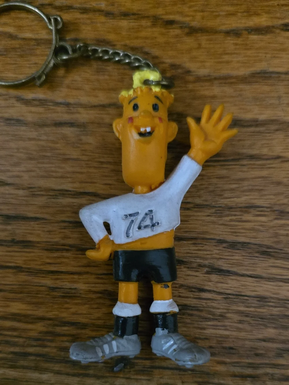FIFA 1974 World Cup Tip & Tap Keychain Mascots West Germany